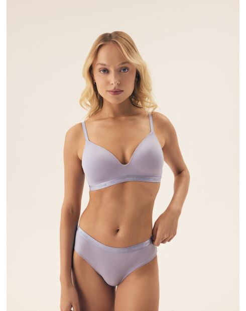 Reggiseni imbottiti azzurri gialli