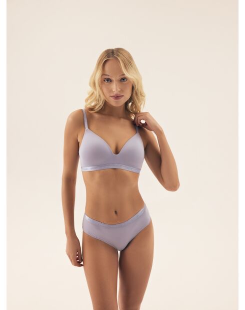 Reggiseni imbottiti azzurri gialli
