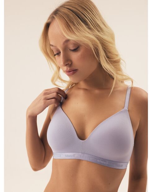 Reggiseni imbottiti azzurri gialli
