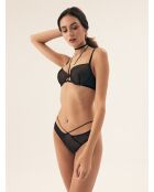 Soutien-gorge rembourrés Brittany noir/or