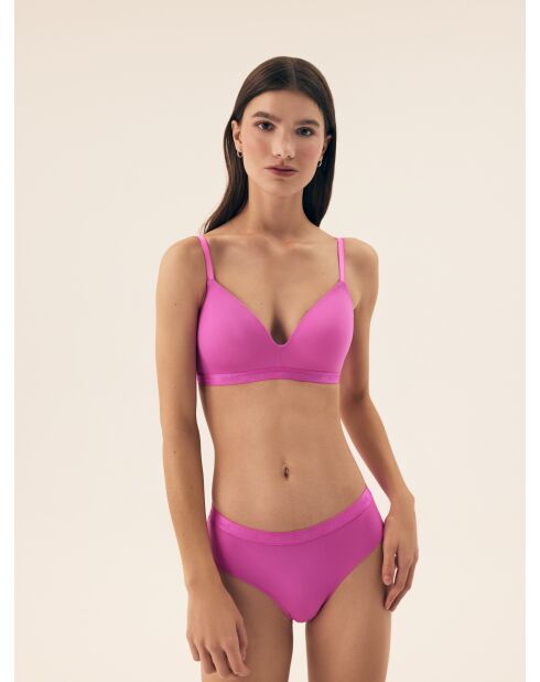 Reggiseni imbottiti rosa acceso giallo
