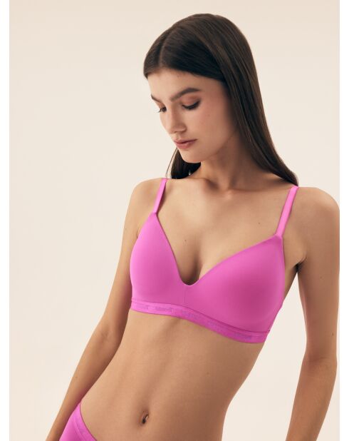 Reggiseni imbottiti rosa acceso giallo