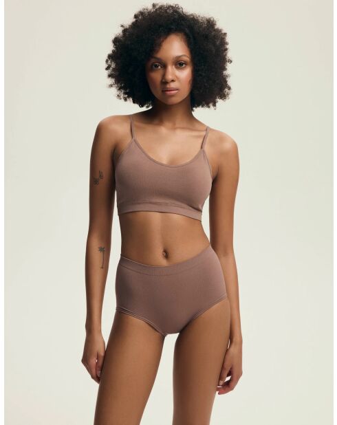 Soutien-gorge Brew marron