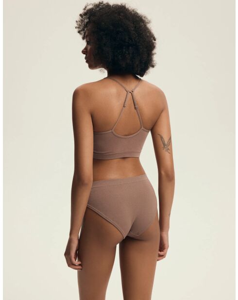 Soutien-gorge Brew marron