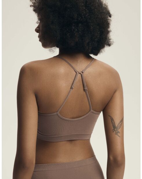 Soutien-gorge Brew marron