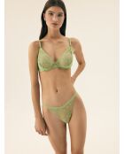 Selina geel-groene zachte bh