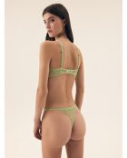 Selina geel-groene zachte bh