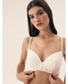 Soutien-gorge rembourrés Malesia crème