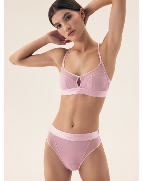 Reggiseni imbottiti Lirage rosa pastello