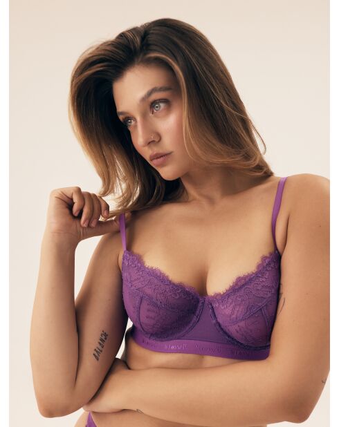 Soutien-gorge souples Ocrissa violet