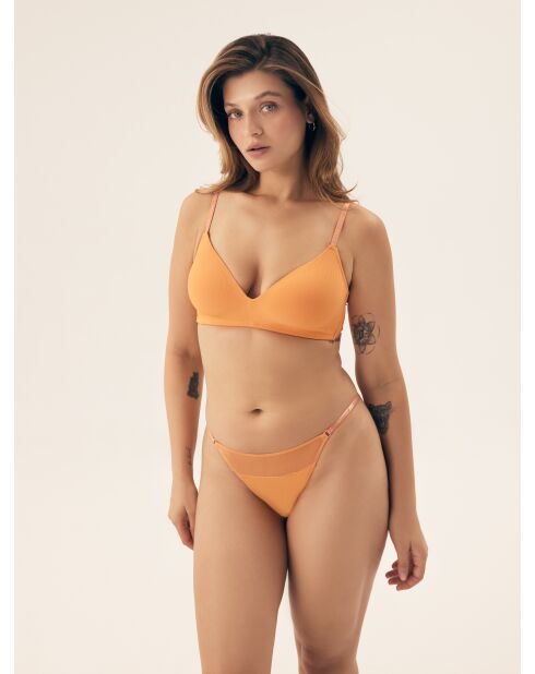 Soutien-gorge rembourrés Saoui orange