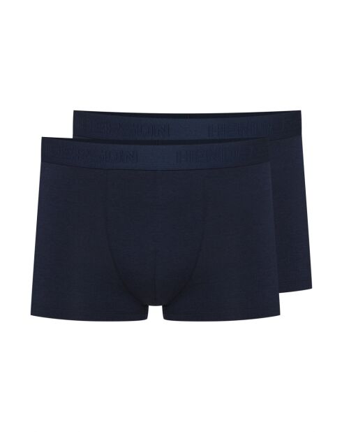 Lot de 2 boxers Domme marine