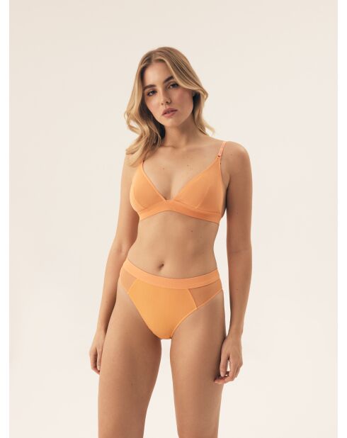 Saoui oranje hoge broek