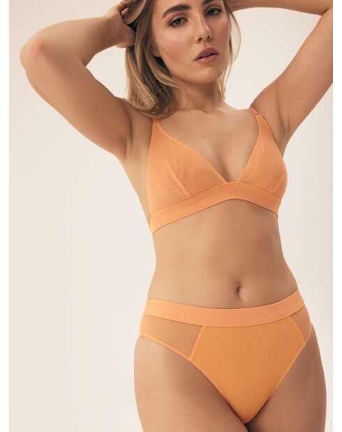 Saoui oranje hoge broek