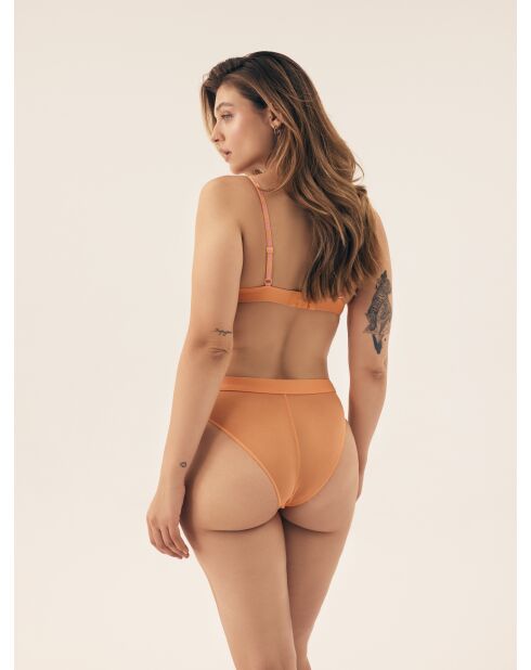 Saoui oranje hoge broek