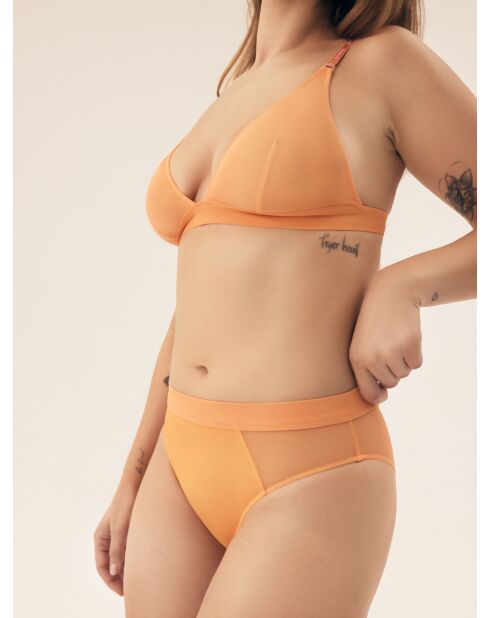 Saoui oranje hoge broek