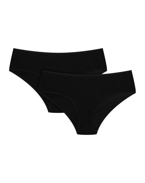 Set di 2 mutandine blu multicolori