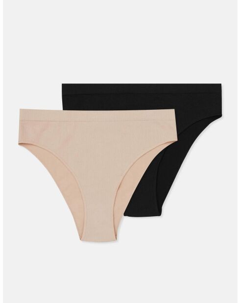 Set de 2 calzoncillos extra altos Arleen multicolores