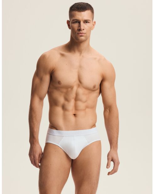Lot de 2 slips Move blanc