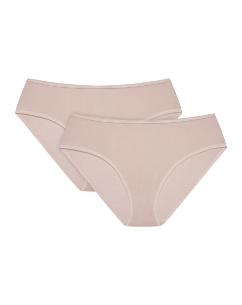 Set van 2 veelkleurige Blue/1 hoge slipjes