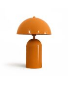 Lampe à poser Chloe orange - 25x25x37cm
