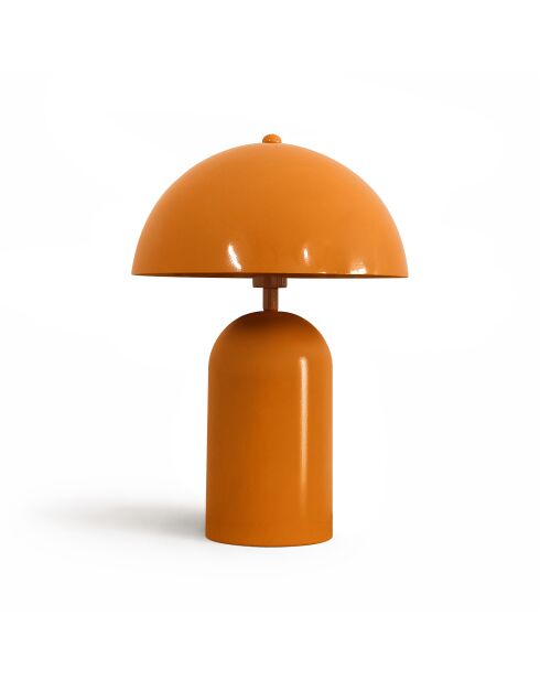 Lampe à poser Chloe orange - 25x25x37cm