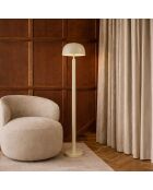 Lámpara de pie Kyra beige - 35x35x148 cm