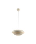 Chloe beige Hängeleuchte - 40 x 40 x 176,5 cm