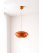 Chloe Hängeleuchte, 40 x 40 x 176,5 cm, orange