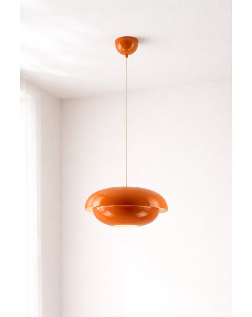 Chloe Hängeleuchte, 40 x 40 x 176,5 cm, orange
