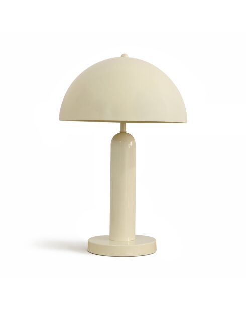 Lampe Kyra beige - 30x30x46 cm