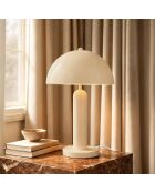 Lampe Kyra beige - 30x30x46 cm
