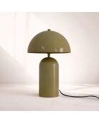 Chloe Tischlampe grün - 25x25x37cm