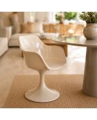 Set de 2 sillones Glam beige - 63x53x81 cm