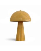 Lampe à poser Thalia jaune - 25x25x36cm