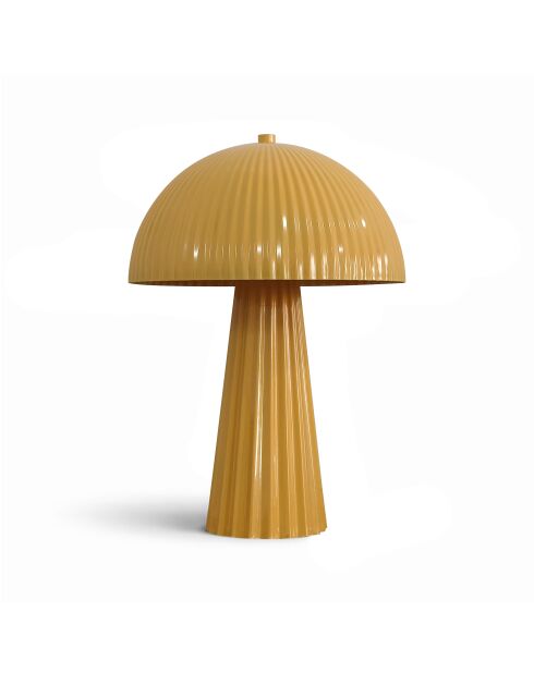 Lampe à poser Thalia jaune - 25x25x36cm