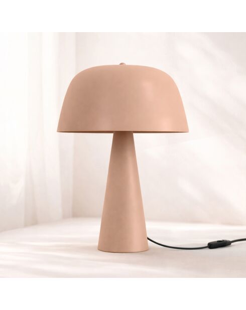 Kalysta rosa Tischlampe - 30x30x40 cm