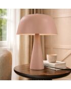 Kalysta rosa Tischlampe - 30x30x40 cm
