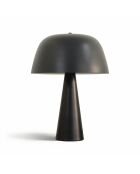 Kalysta Tischlampe schwarz - 30x30x40 cm