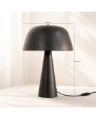 Kalysta Tischlampe schwarz - 30x30x40 cm