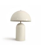 Lampe à poser Chloe beige - 25x25x37cm