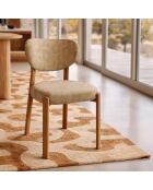 Set de 2 sillas Suzie beige - 55x48x80,5 cm