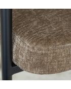 Ensemble table extensible + 6 fauteuils colette coffee - D.180/220cm