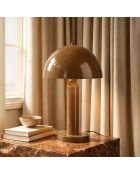 Lampe kyra moka  - 30x30x46cm