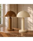 Lampe kyra moka  - 30x30x46cm