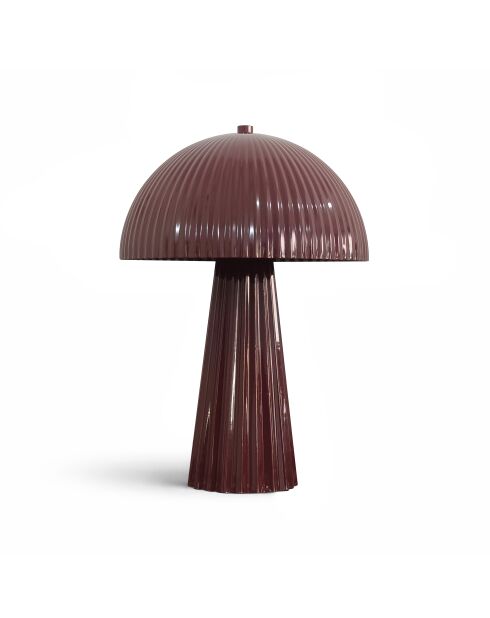 Lampe à poser Thalia violet - 25x25x36cm