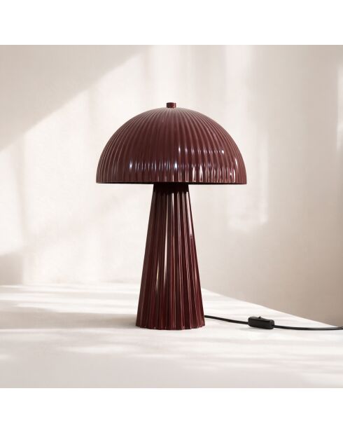 Lampe à poser Thalia violet - 25x25x36cm