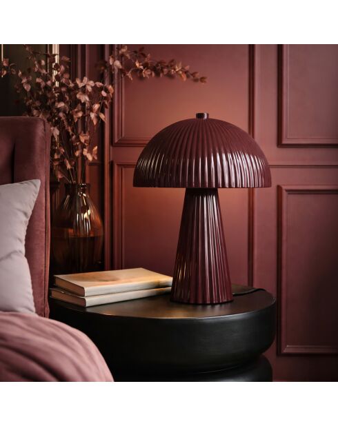 Lampe à poser Thalia violet - 25x25x36cm
