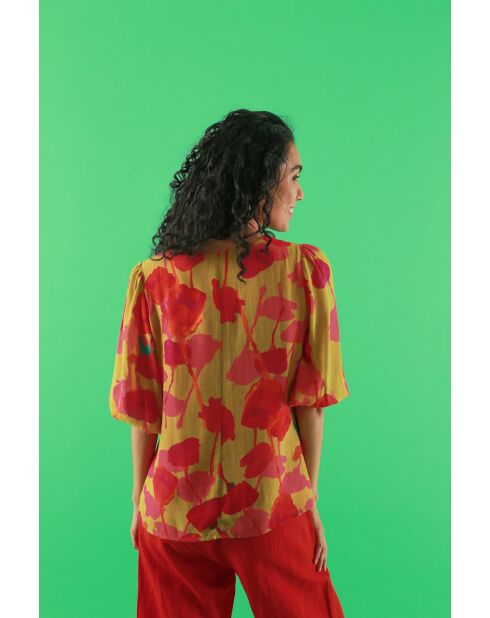 Blusa rosa Tiag Jourdete