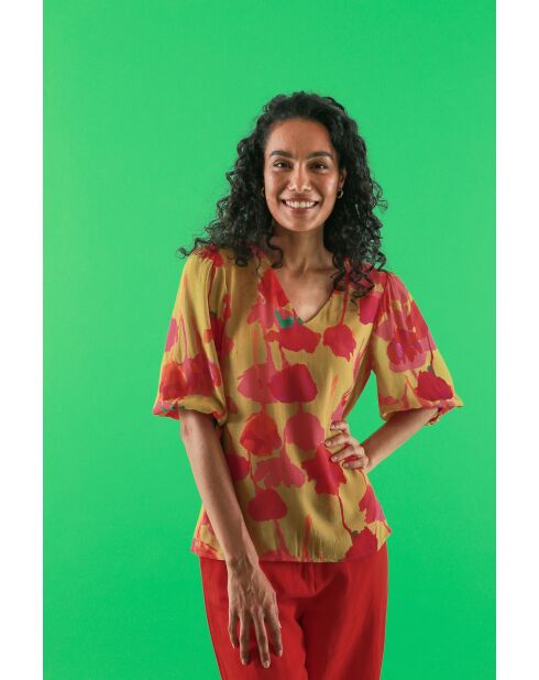 Blusa rosa Tiag Jourdete
